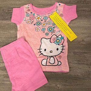 New hello kitty pajamas 18M